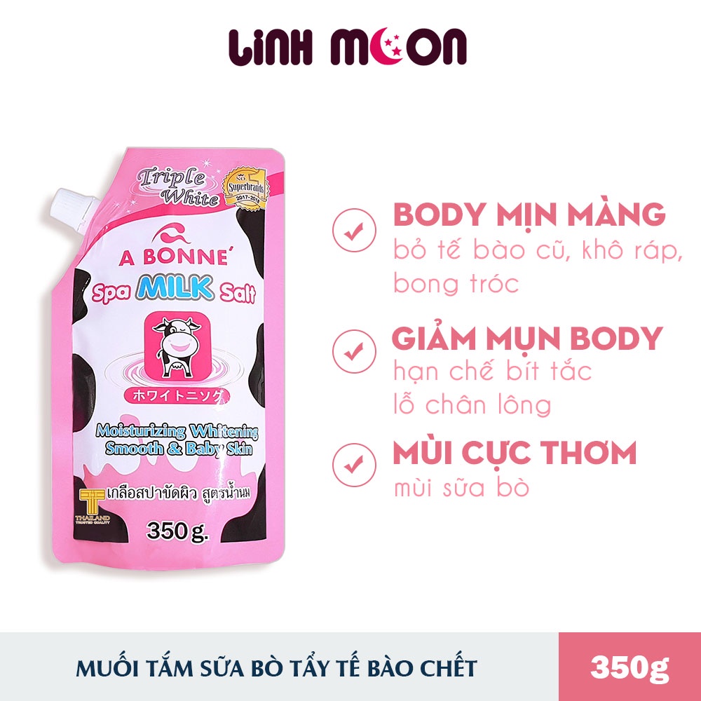 Muối Tắm Sữa Bò Tẩy Tế Bào Chết A Bonne Spa Milk Salt