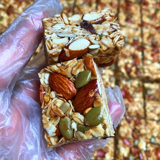 Granola ngũ cốc dạng thanh ăn kiêng giảm cân ăn chay 500gr