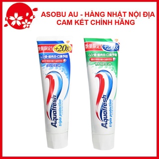 Kem đánh răng Aquafresh hương bạc hà trà xanh Nội địa Nhật Bản