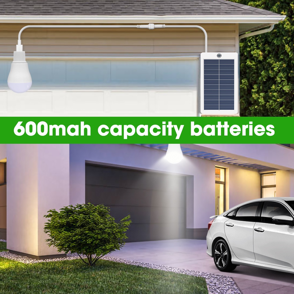 Đèn LED Năng Lượng Mặt Trời Chống Thấm Nước 3 Chế Độ Tiết Kiệm Năng Lượng Gắn Lều Cắm Trại