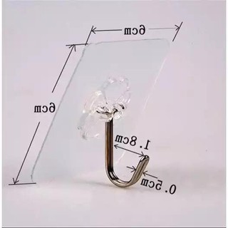 Móc dán tường siêu dính 6x6cm MD2