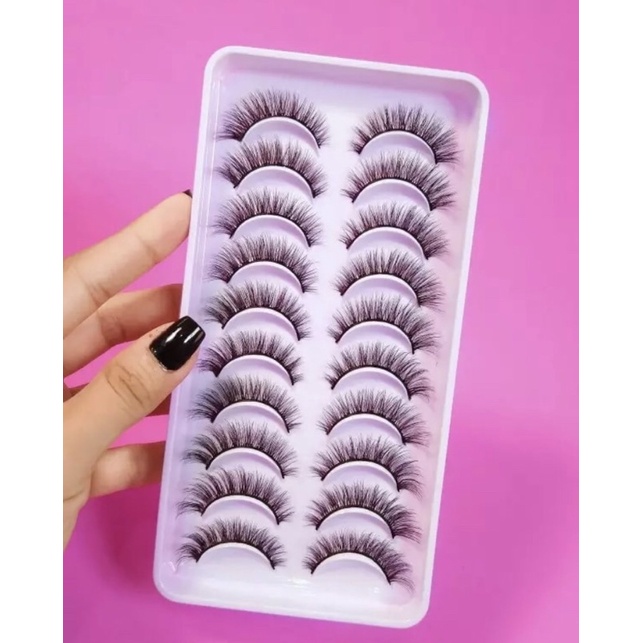 10 Cặp Lông mi giả 3D mã 54 cực tây