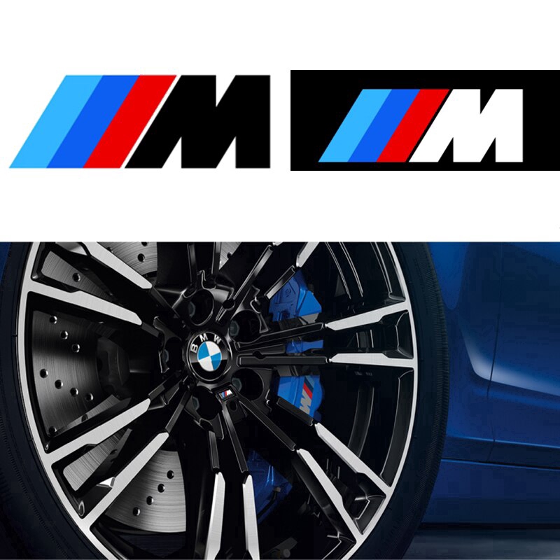 6 Miếng Dán Trang Trí Phanh Xe Hơi Bmw M3 M5 M6 X1 X3 X5 E34 E39 E36 E60 E90 E46