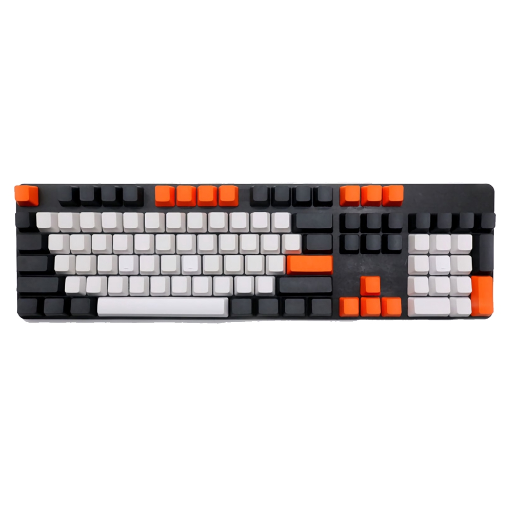 【Hot Sale】OEM Profile PBT Thicken Keycaps Keycap Set for Mechanical Keyboard Game 104 Key