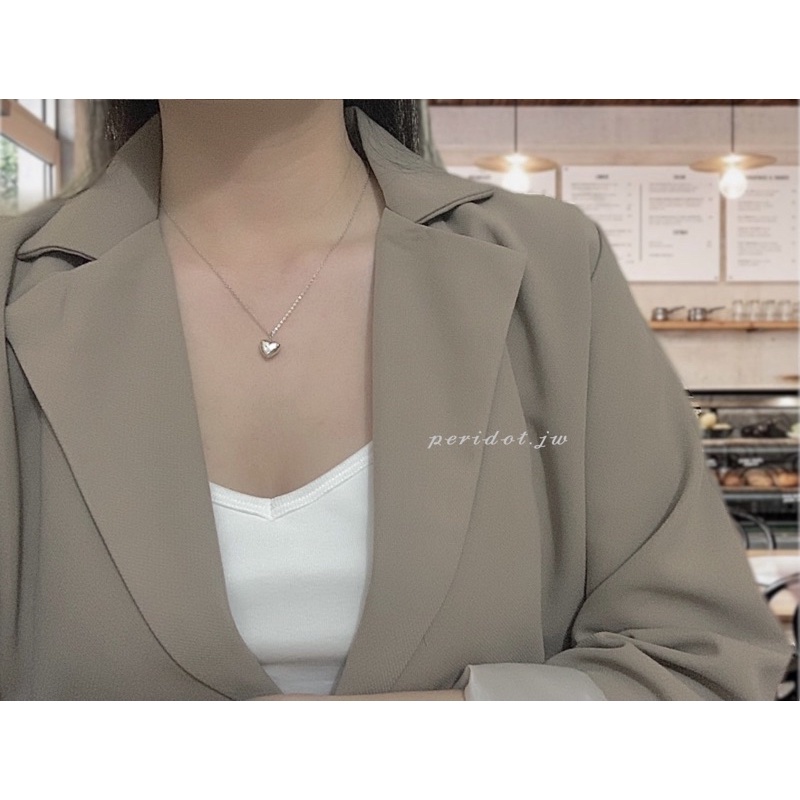 Dây chuyền tim thiết kế