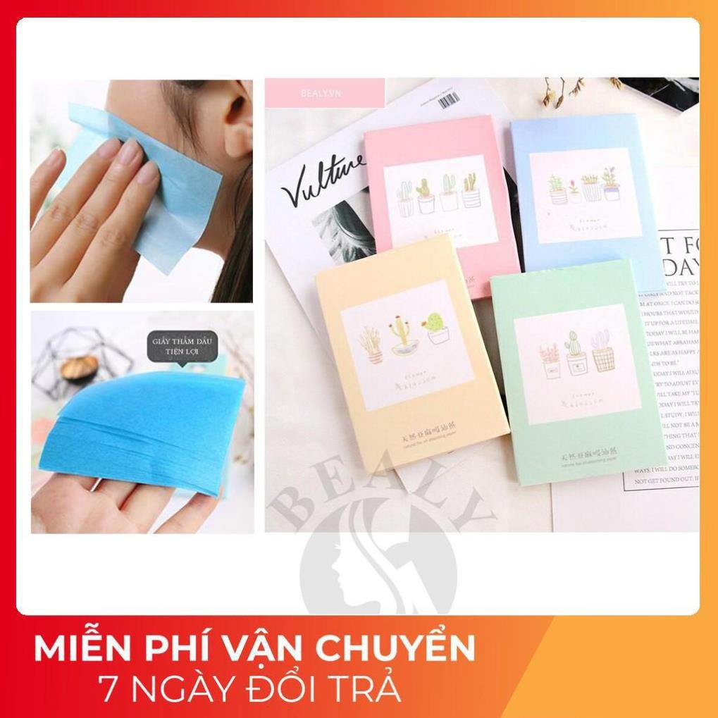 [FREESHIP] Giấy Thấm Dầu Nội Địa Trung 50 Miếng