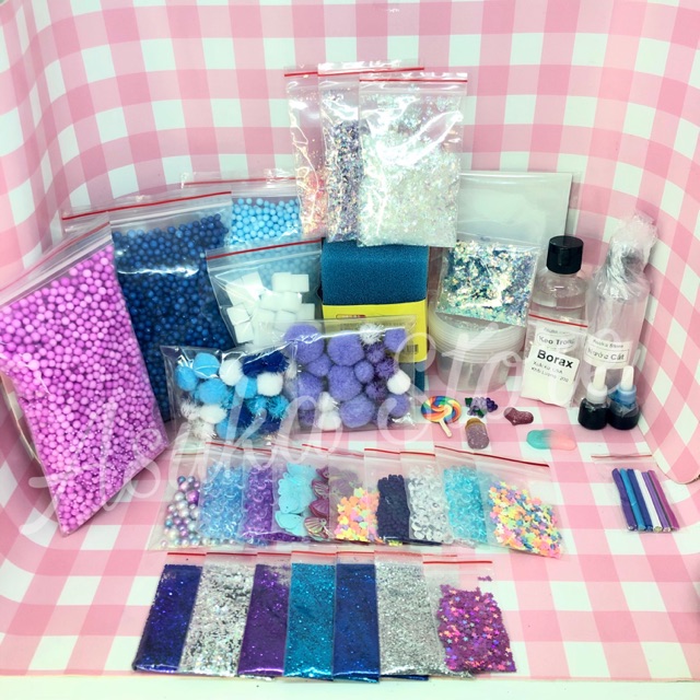 Bộ kit làm clearslime chủ đề Ga La Xy