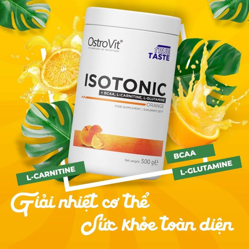 Ostrovit Isotonic Chất Điện Giải 500g