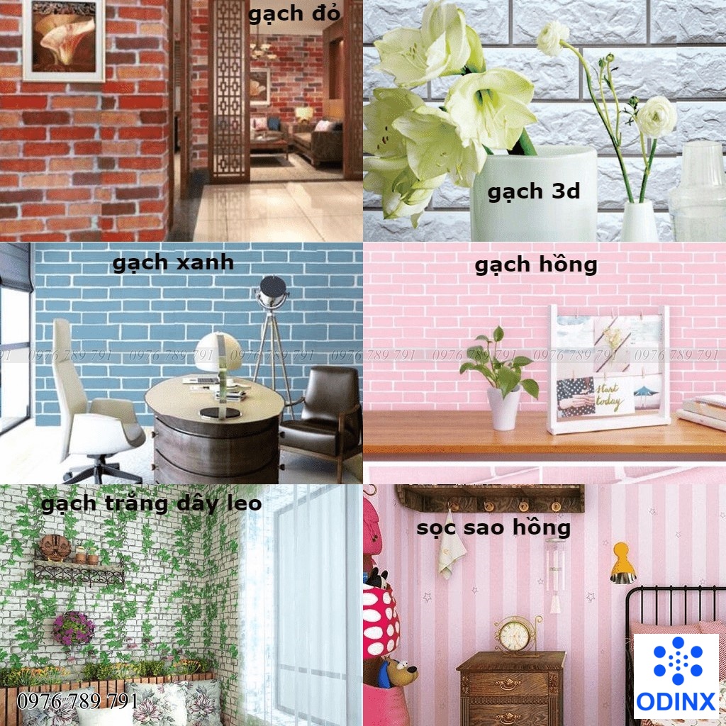 Giấy dán tường có keo sẵn nhiều mẫu bán theo cuộn 10 mét cho phòng ngủ đẹp