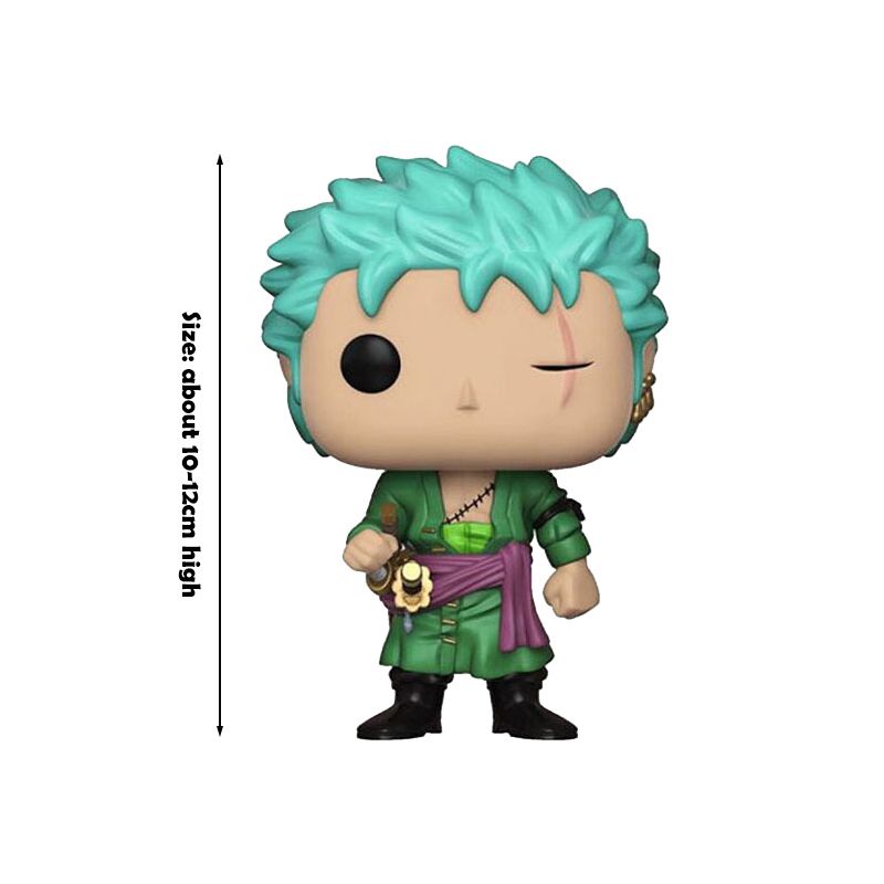 Đồ chơi mô hình FUNKO POP One Piece luffy law BROOK Buffed Chopper kèm hộp phù hợp làm quà tặng/ sưu tập