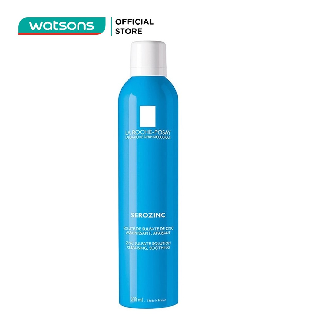 Nước Xịt Khoáng La Roche-Posay Serozinc Làm Sạch &amp; Giảm Bóng Nhờn 300ml