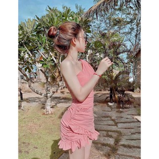 Đầm đũi chít eo mặc cực xinh