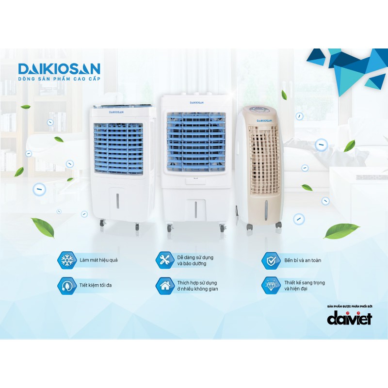 Quạt điều hòa làm mát không khí Daikiosan DKA05000E chính hãng