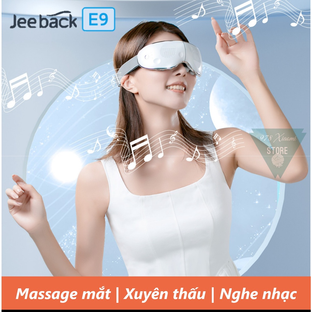 Bịt mắt massage Xiaomi Jeeback E9 - Máy massage mắt Xiaomi Jeeback E9