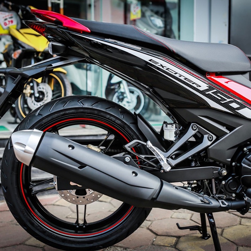 Chụp đít Pô Exciter 150 zin chính hãng yamaha