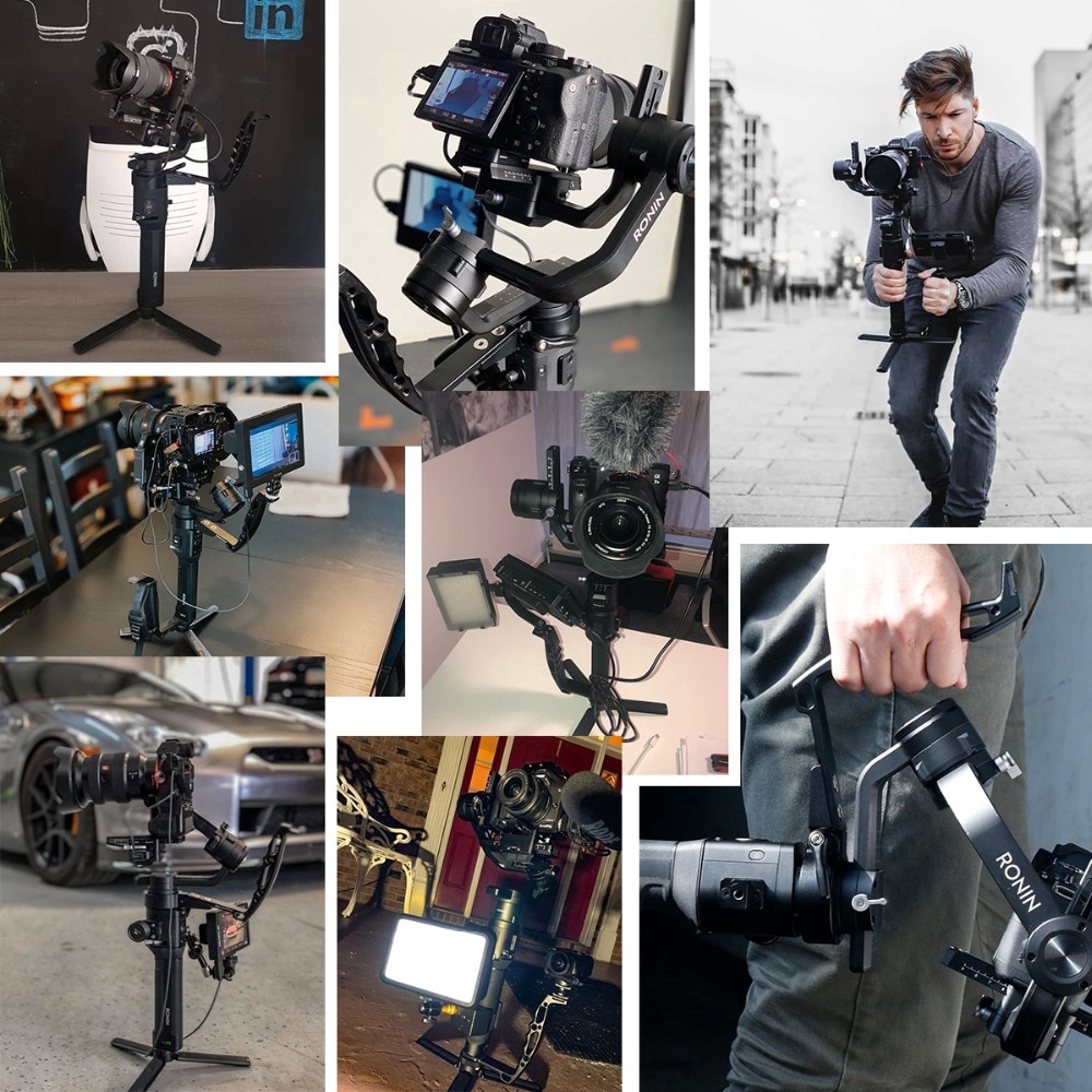 Ronin S Inverted Process Sling Grip labeled Gắn extensions Arm cho DJI Ronin S Zhiyun Crane 2 / Crane Add Phụ kiện