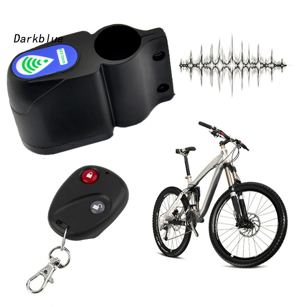 Thiết Bị Báo Động Chống Trộm Cho Xe Đạp Kèm Remote Điều Khiển