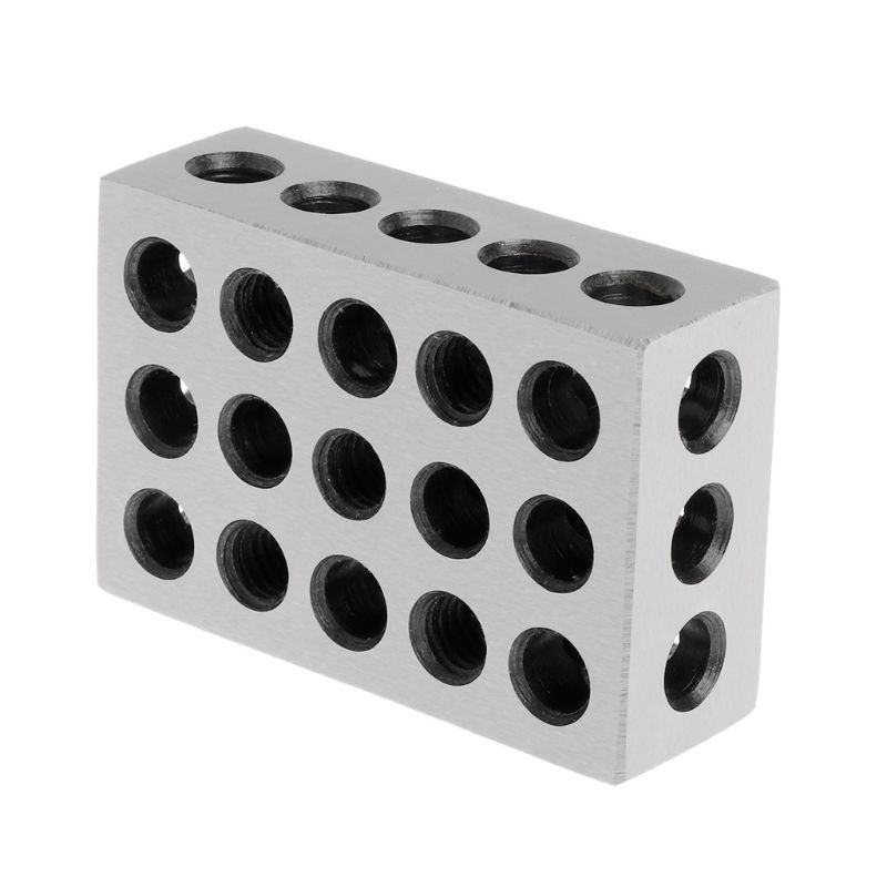 Bộ 2 Khối Phay Bằng Thép Siêu Cứng 1 &quot;X 2&quot; X 3 &quot;