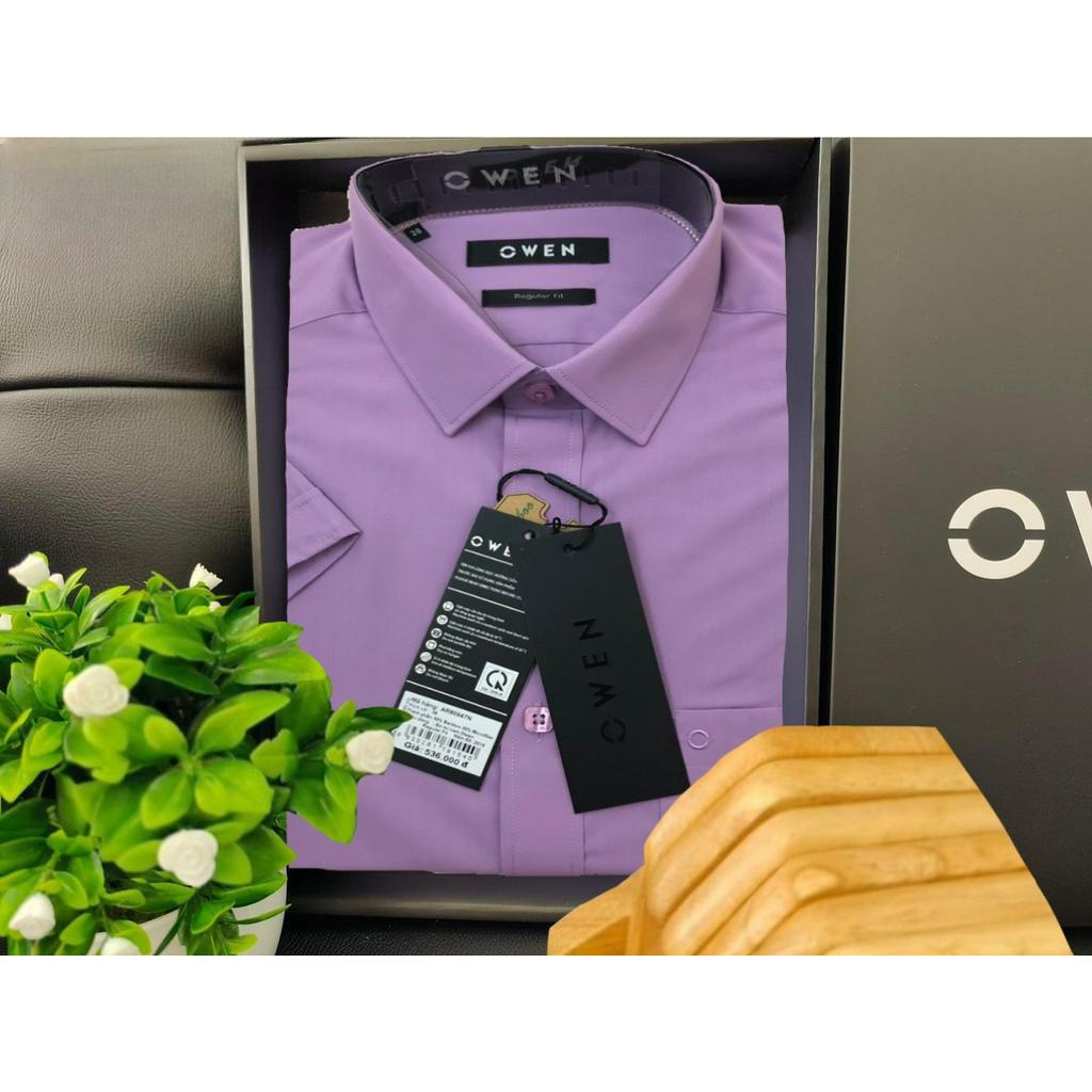 Áo sơ mi OWEN chất vải cao cấp thoáng mát trẻ trung năng động