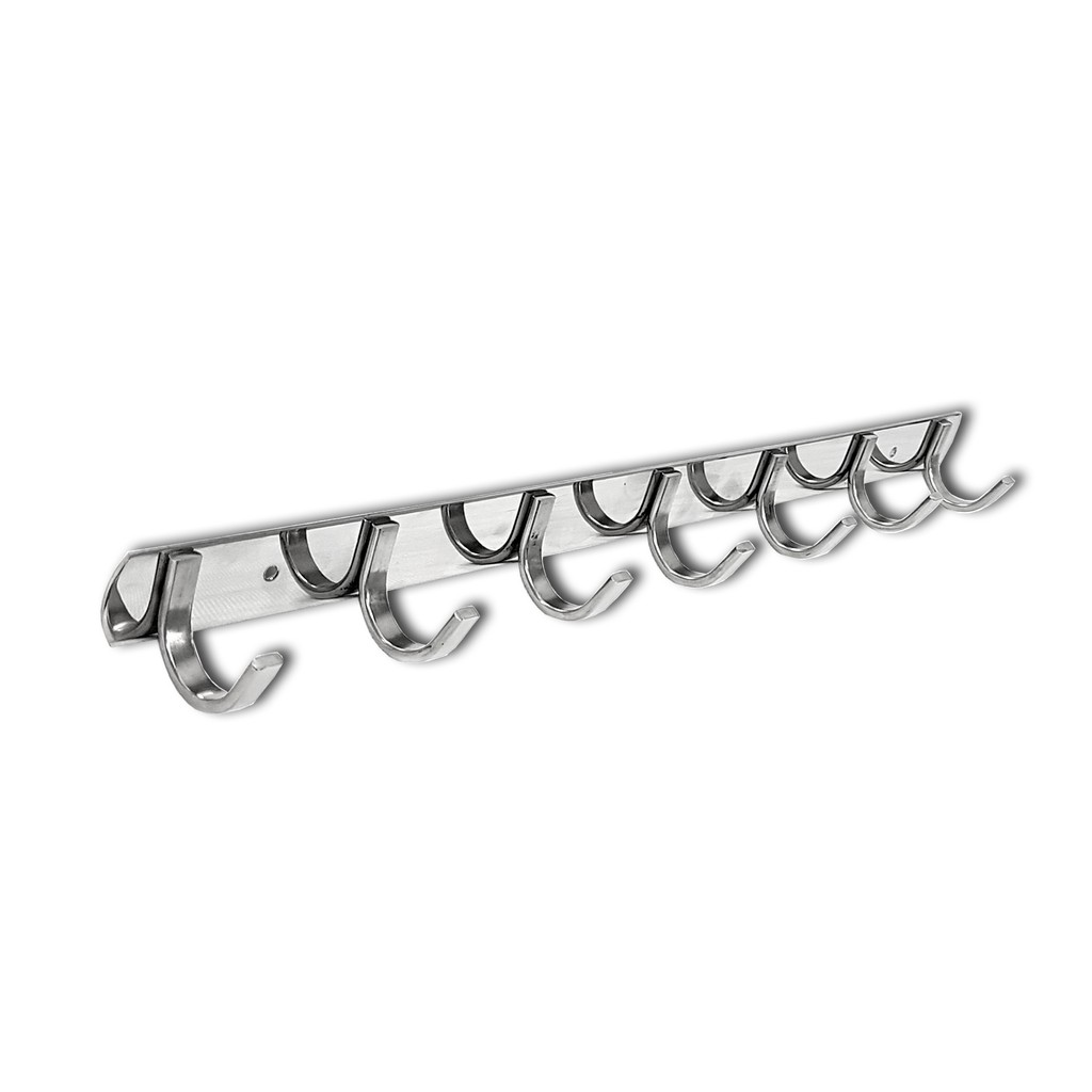 Móc áo dẹp 7 móc inox 304