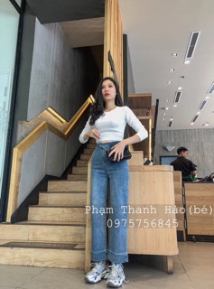 (Ảnh thật) Quần ống suông