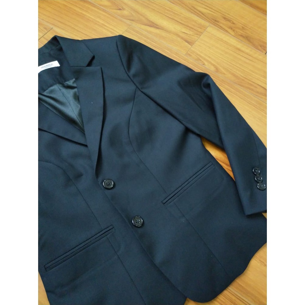 Set áo vest nữ, chân váy, quần công sở xanh đen