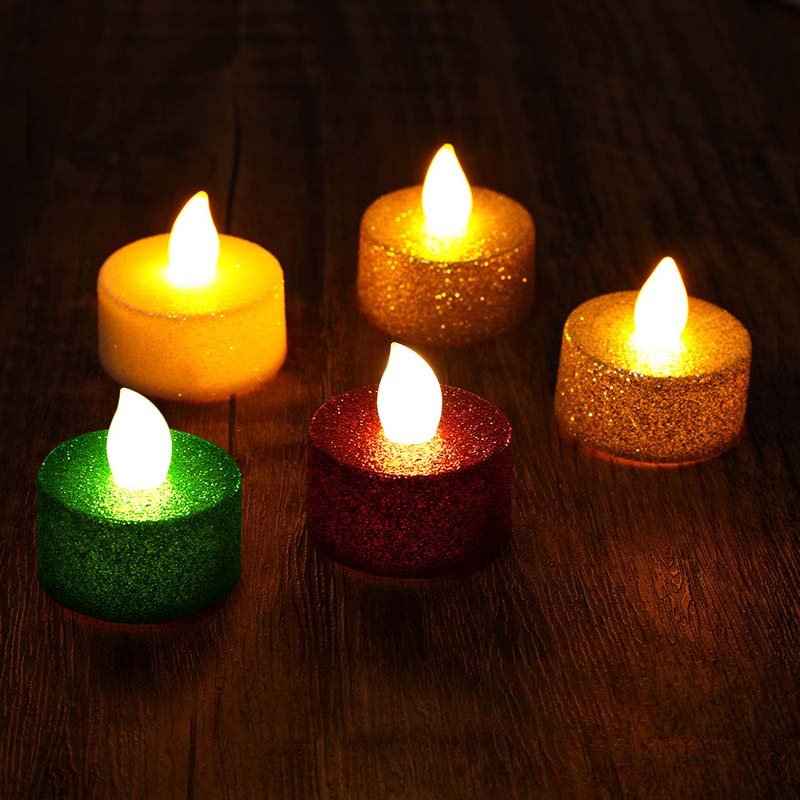 Đèn led hình ngọn nến hoạt động bằng pin trang trí tiệc cưới/lễ tình nhân tiện dụng