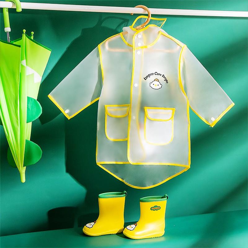 Áo Mưa Cheerful Mario Bằng Eva In Hình Hoạt Họa Nhiều Mẫu Tùy Chọn Dễ Thương Cho Bé 80-140cm