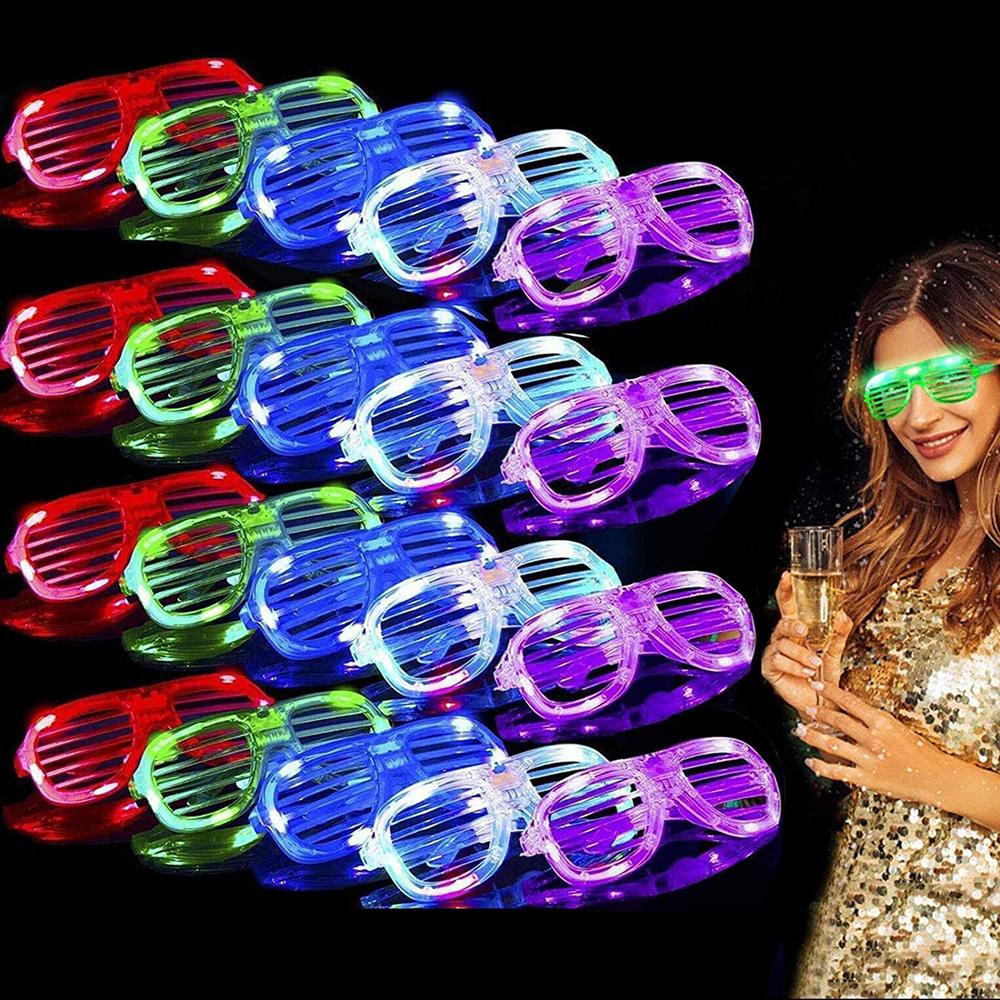 Kính Mát Có Đèn led 6 Màu Sắc Nổi Bật Cho Bữa Tiệc