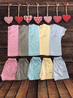 Bộ Noubaby cộc tay 100% sợi tre
