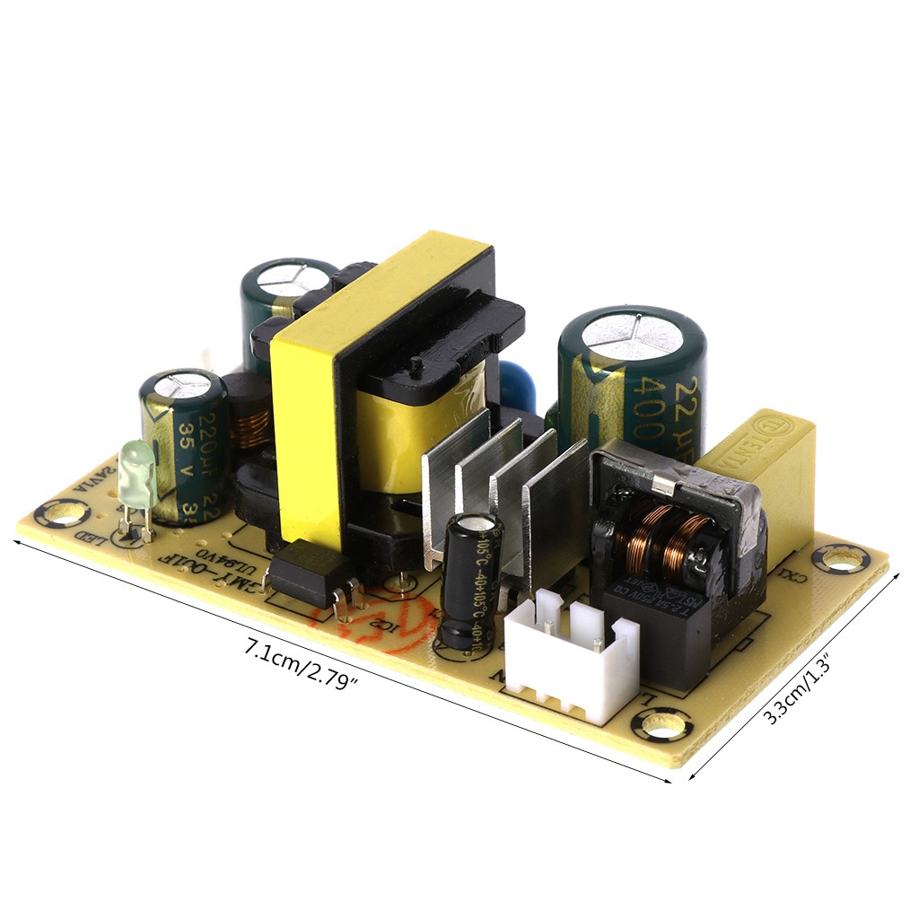 Bảng Mạch Chuyển Đổi Nguồn Điện Ac 100-265V Sang Dc 24V 1A Dùng Để Sửa Chữa Tiện Dụng