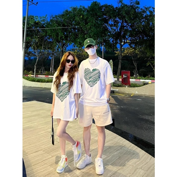 Áo phông tim nam nữ TT11