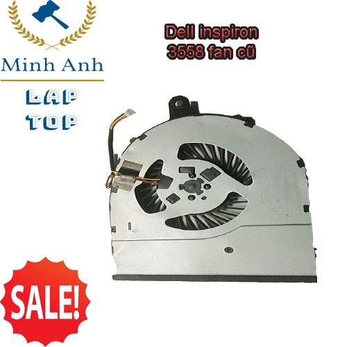 Quạt Tản Nhiệt CPU laptop Dell 3558 inspiron - Fan