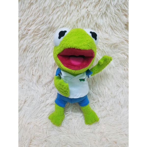 gấu bông Ếch Kermit size to 50cm nhám chính hãng nhồi bông