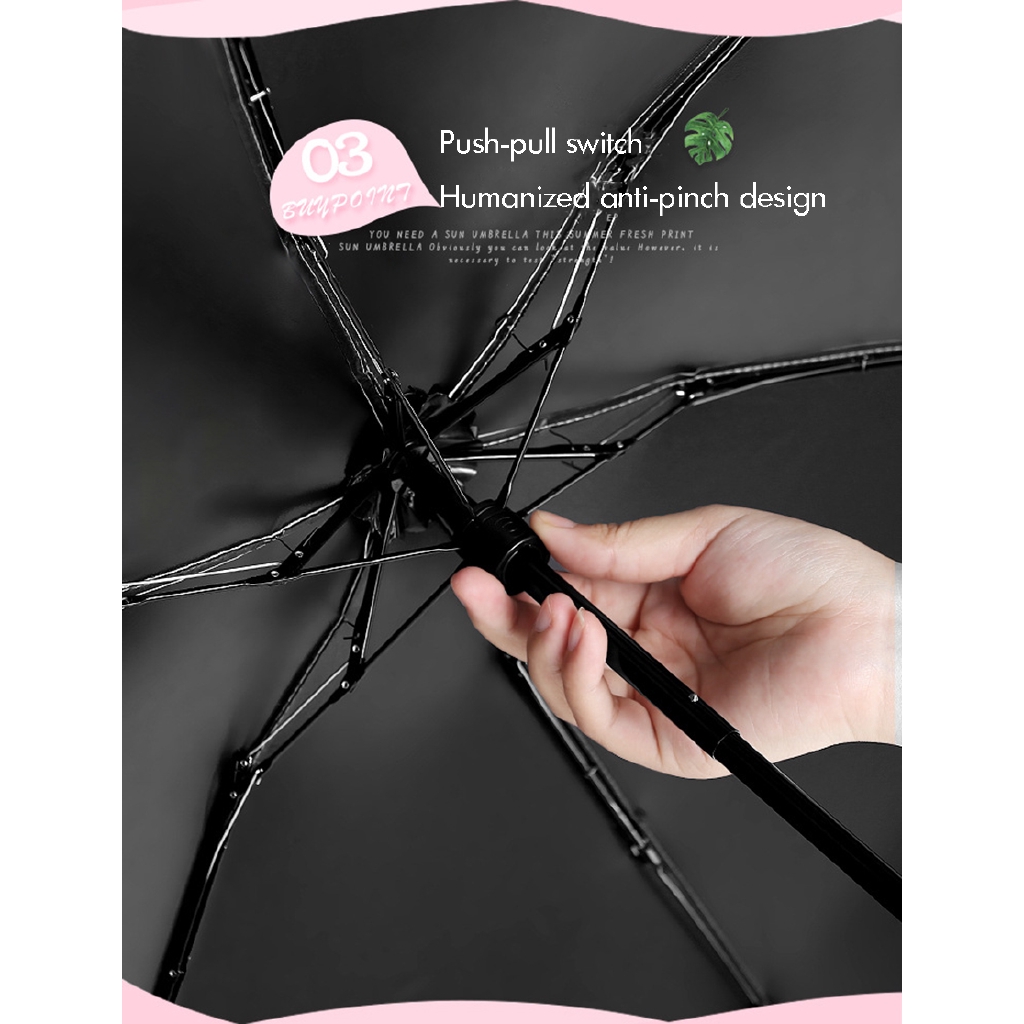 Ô dù mini gấp gọn bỏ túi siêu nhẹ dùng đi du lịch