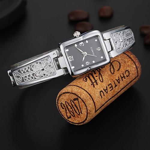 Đồng hồ mặt vuông bằng thép không gỉ cho nữ | BigBuy360 - bigbuy360.vn