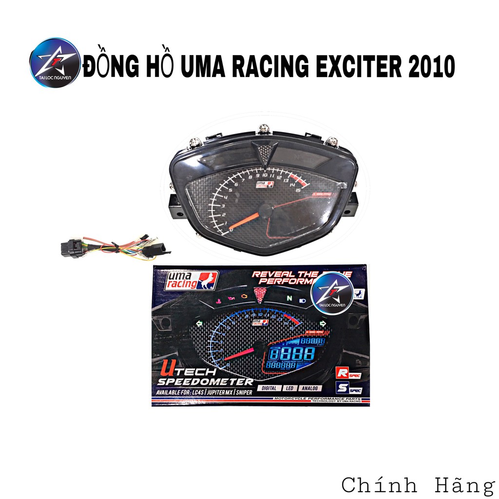 ĐỒNG HỒ UMA RACING CHÍNH HÃNG CHO SIRIUS/ EXCITER 2006-2010