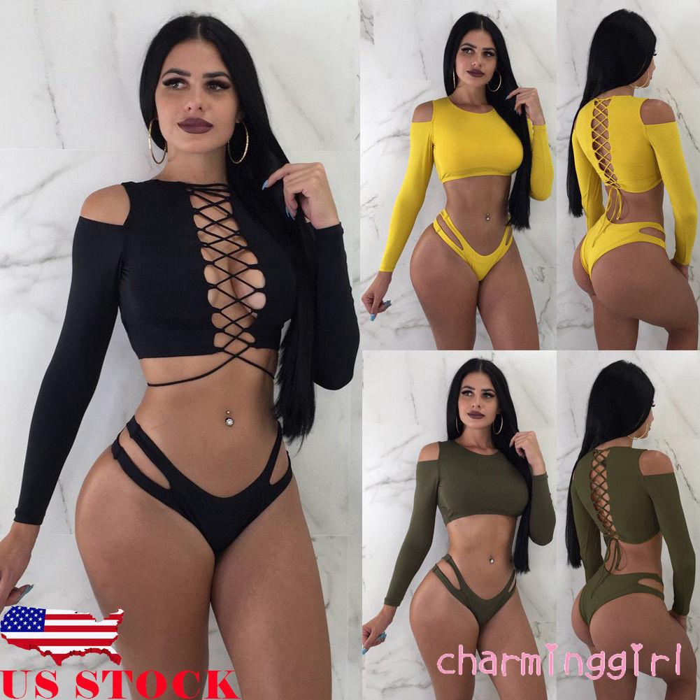Set bikini 2 mảnh có đệm lót nâng ngực thời trang đi biển cho nữ | BigBuy360 - bigbuy360.vn