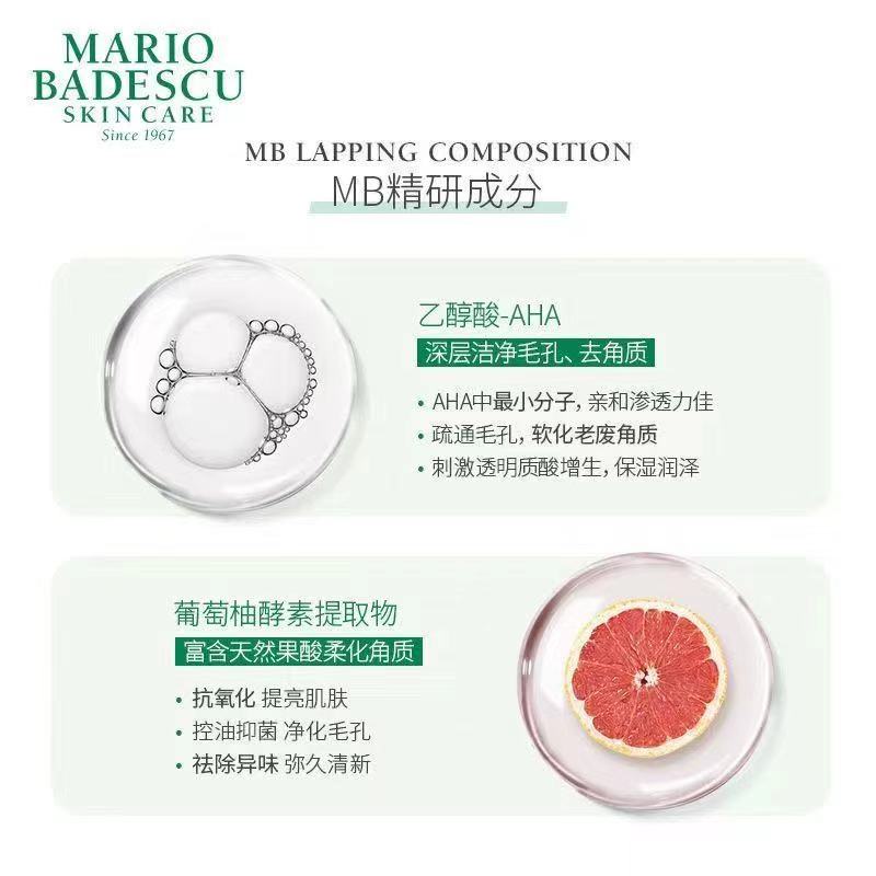 Sữa Tắm Axit Trái Cây Mario Badescu MB AHA 236ml/472ml Chăm Sóc Cơ Thể