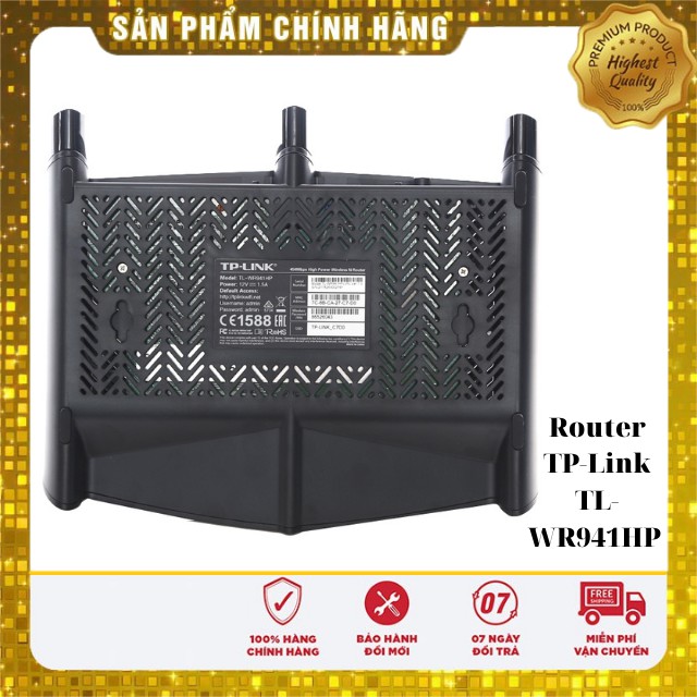 [CÓ VIDEO] Bộ Phát Wifi Xuyên Tường Tốc Độ Cao Router TP-Link TL-WR941HP - Hàng Cao Cấp Nhất