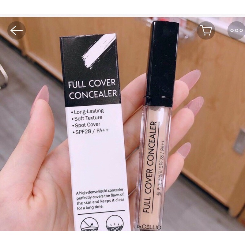 Che khuyết điểm Dr. Cellio Full Cover Concealer