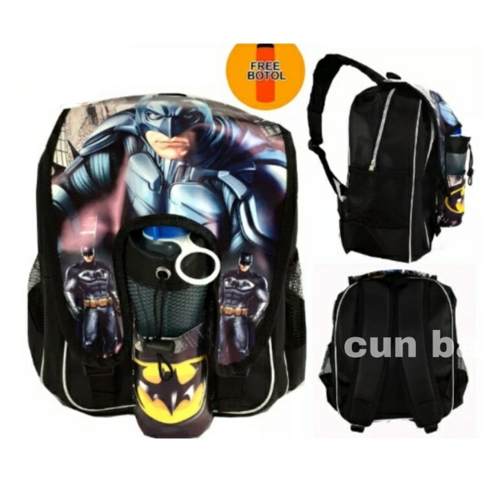 Ba lô đi học in hình Batman dễ thương cho bé trai X8P7