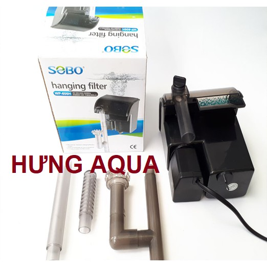 Lọc thác bể cá - lọc thác bể cá mini - lọc treo mini SOBO/VIPSUN WP 303H 5W, 606H 8W, 607H 12W (hàng cty)