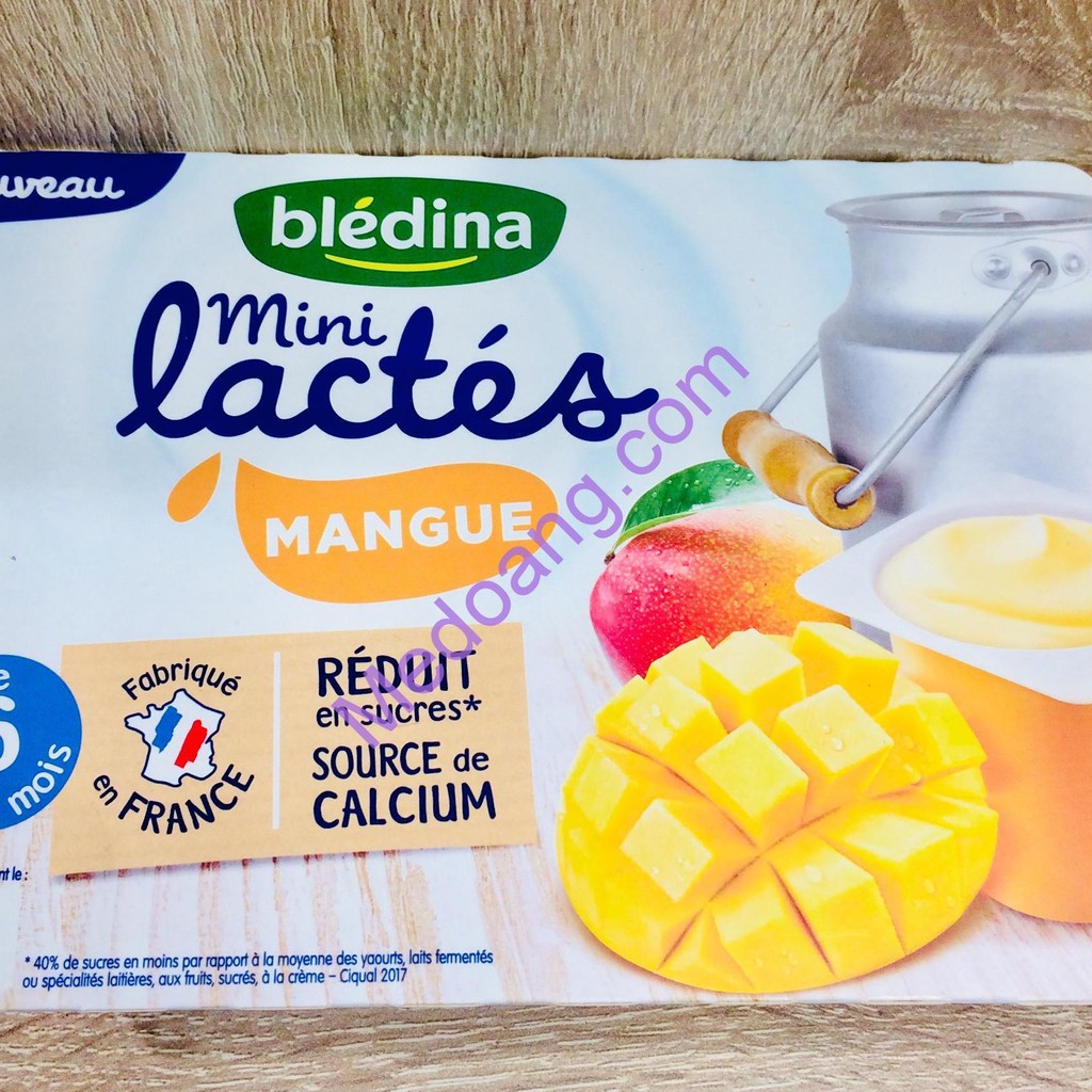 Sữa chua Bledina Pháp 6h*60gram 7,8,10,11-2021 (mua nhiều giảm giá)