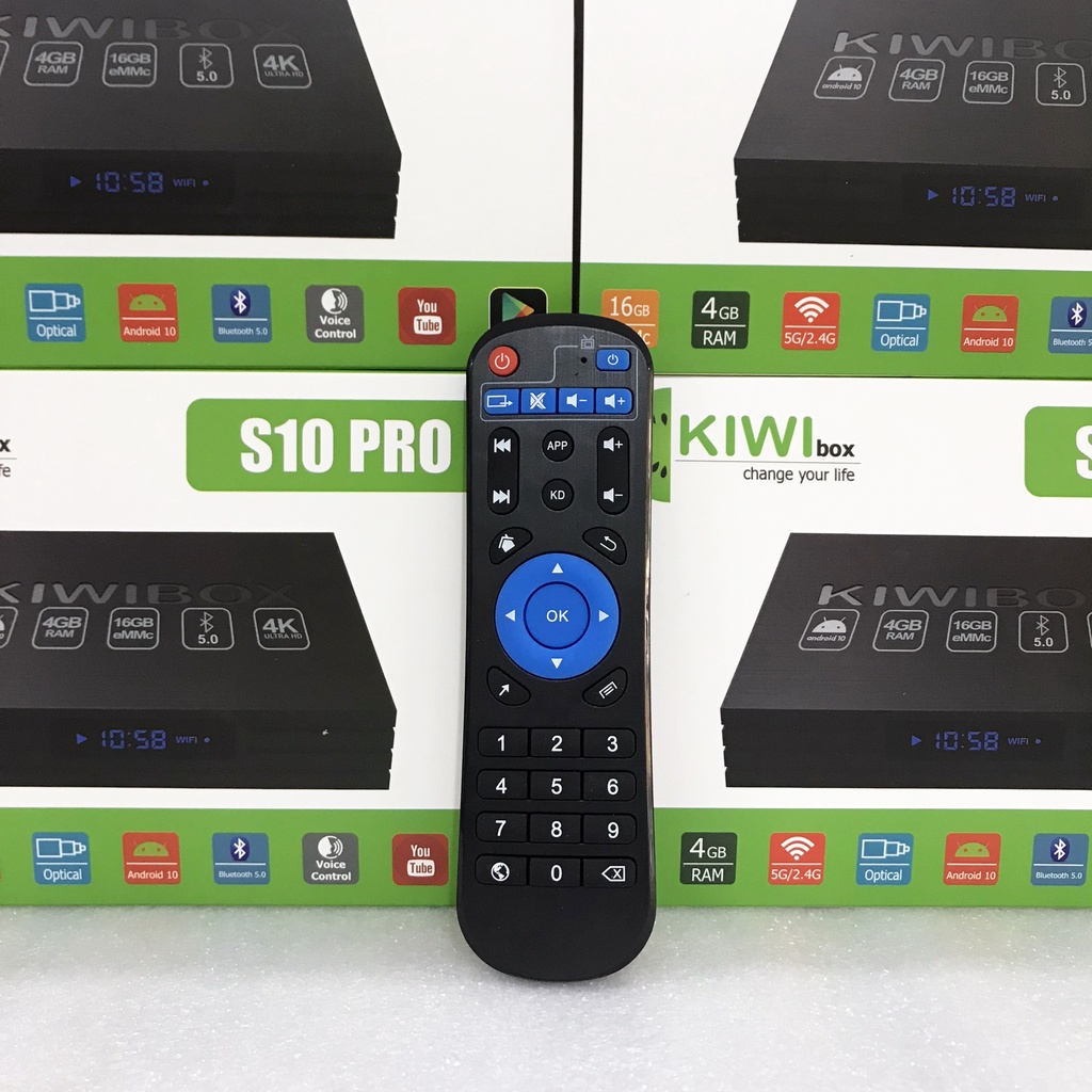 Điều khiển Kiwi box S10Pro và S3Pro, hàng chính hãng