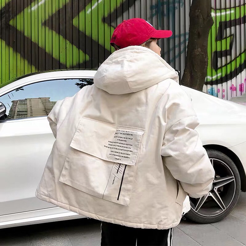 [Mã WASKT304 giảm 15% tối đa 30K đơn 99K] Áo khoác kaki túi hộp unisex form rộng Túi Hộp Sau nam nữ ulzzang Wind | BigBuy360 - bigbuy360.vn