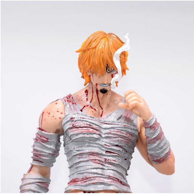 Mô hình Sanji Thức tỉnh mã Gen vs Queen - One Piece 28cm