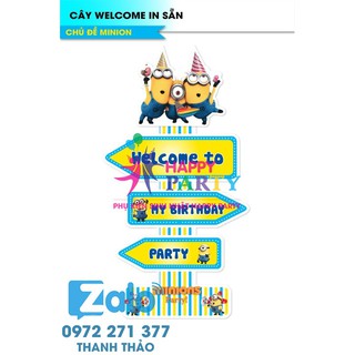 Cây welcome chủ đề