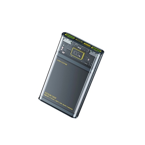 Sạc dự phòng trong suốt 10000mah có hỗ trợ sạc nhanh WP 319 tương thích Android Ios PD QC bảo hành chính hãng