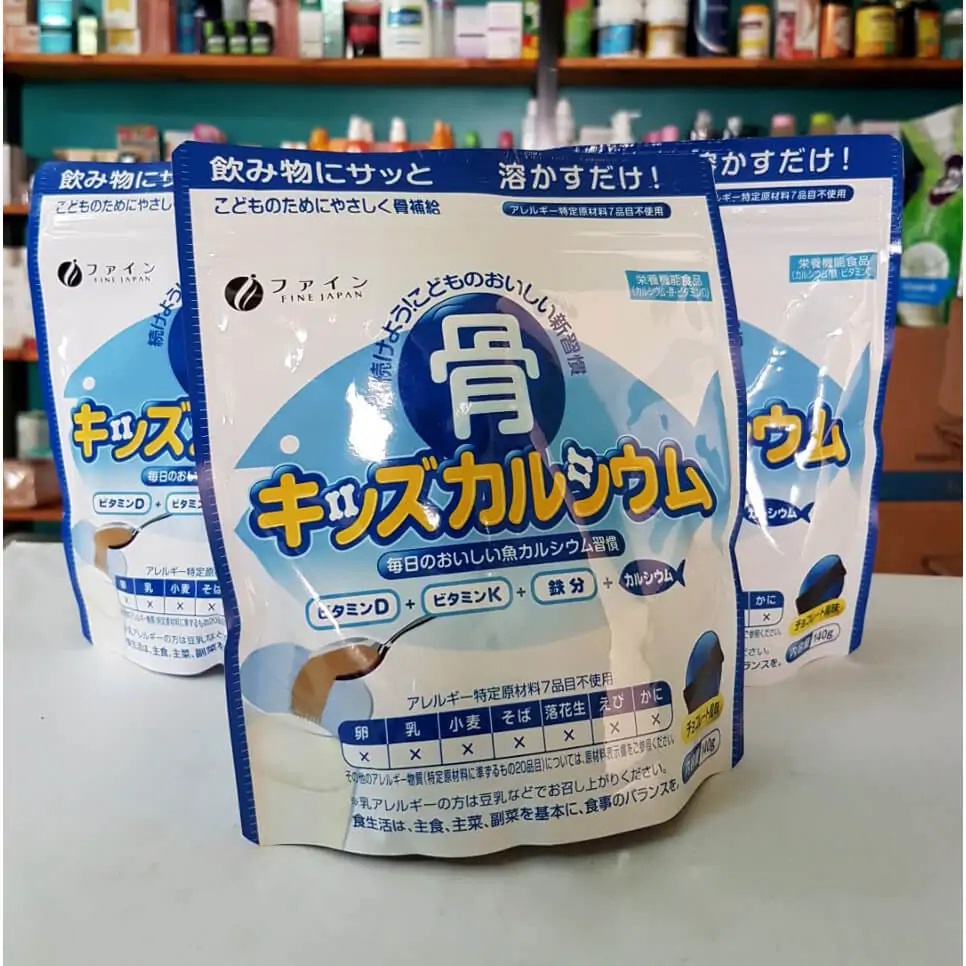 Bột Canxi Cá Tuyết Bone’s Calcium Fine Japan Tăng Chiều Cao Nhật Bản 140g